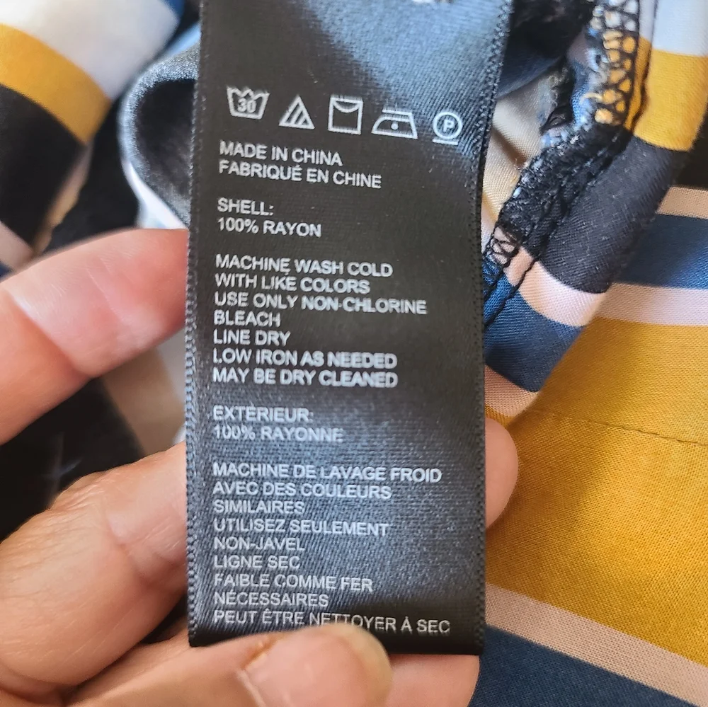 Urban Outfitters Multicolor Striped Romper Size Small - Picture 4 of 4